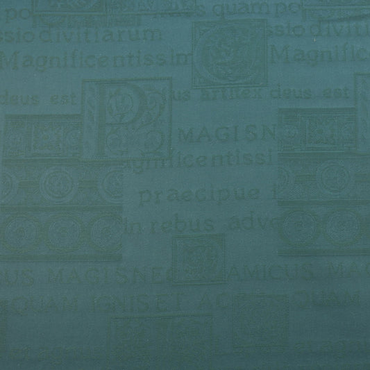 CALIGRAPHY - GREEN FABRIC