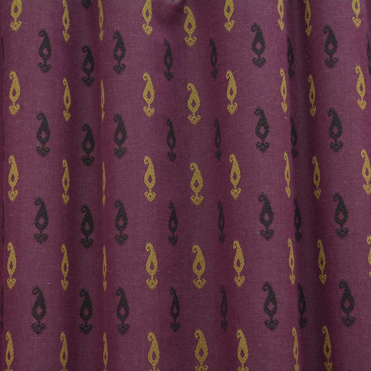 MORRIS JACKSON PAISLEY BROWN/MAUVE / MINK FABRIC