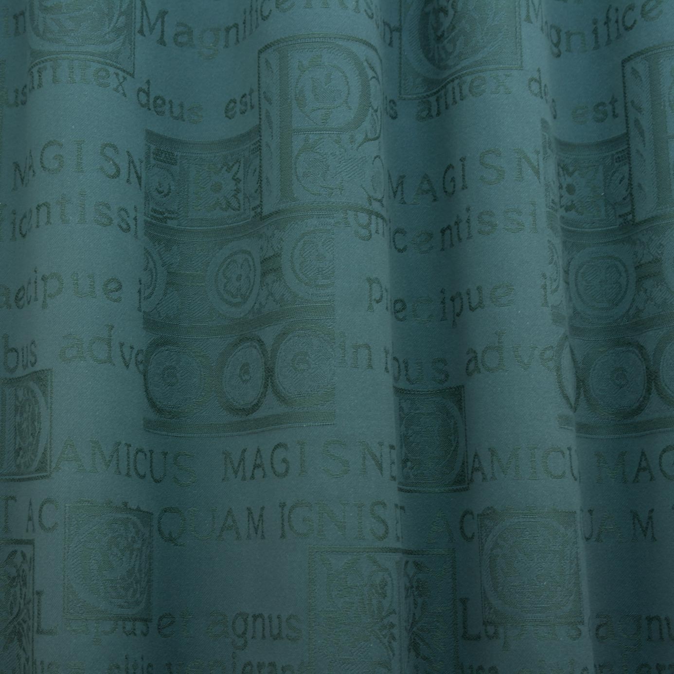 CALIGRAPHY - GREEN FABRIC